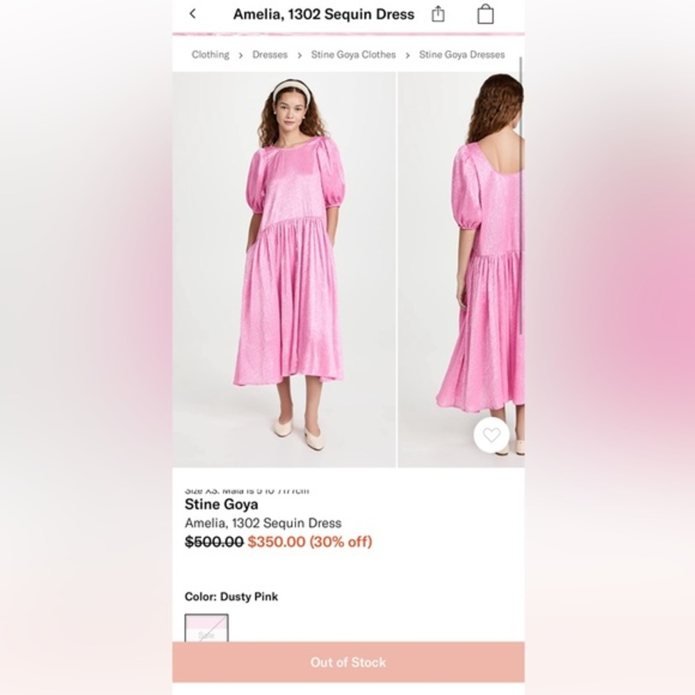 STINE GOYA Stine Goya
Amelia, 1302 Sequin Dress